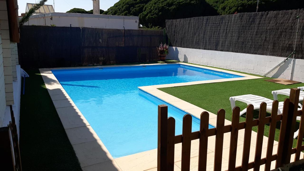 Cabana Blanca Roche Lucia Conil De La Frontera Exterior photo
