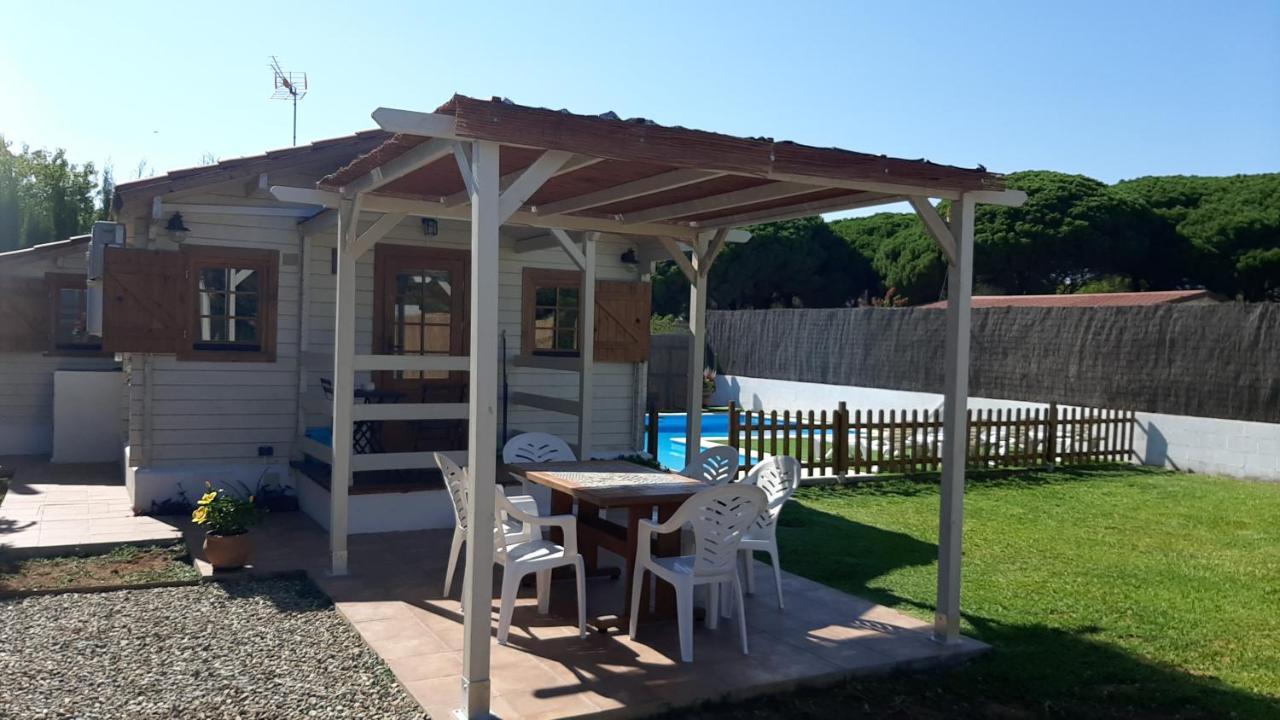 Cabana Blanca Roche Lucia Conil De La Frontera Exterior photo